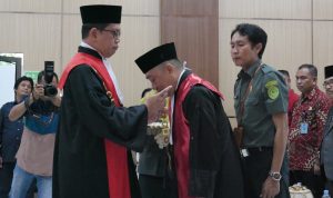 Proses pelantikan Wakil Ketua PN Palopo (6/1/23). (ist)