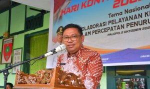 PJ Walikota Palopo Hadiri Peringatan Hari Kontrasepsi Sedunia dan HUT TNI ke-78 - foto