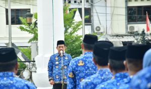 Sekda Firmanza Pimpin Upacara Hari Bela Negara ft