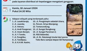 Air Baku di Bambalu Sangat Keruh - foto (1)