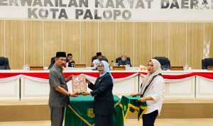 DPRD Palopo Rapat Paripurna Penyerahan RPJPD ft