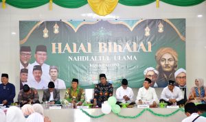 Sejumlah Tokoh Masyarakat Hadiri Halal Bihalal NU Kota Palopo ft