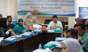 Sekda Palopo Rakor Monev Cakupan JKN Melalui Pesiar ft