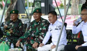 Kepala Bakesbangpol Palopo Hadiri Gelar Pasukan Kodim ft