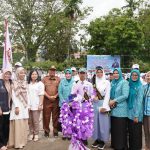 Pj Ketua TP PKK Pimpin Upacara Pengabdian Masyarakat di Smansa Palopo