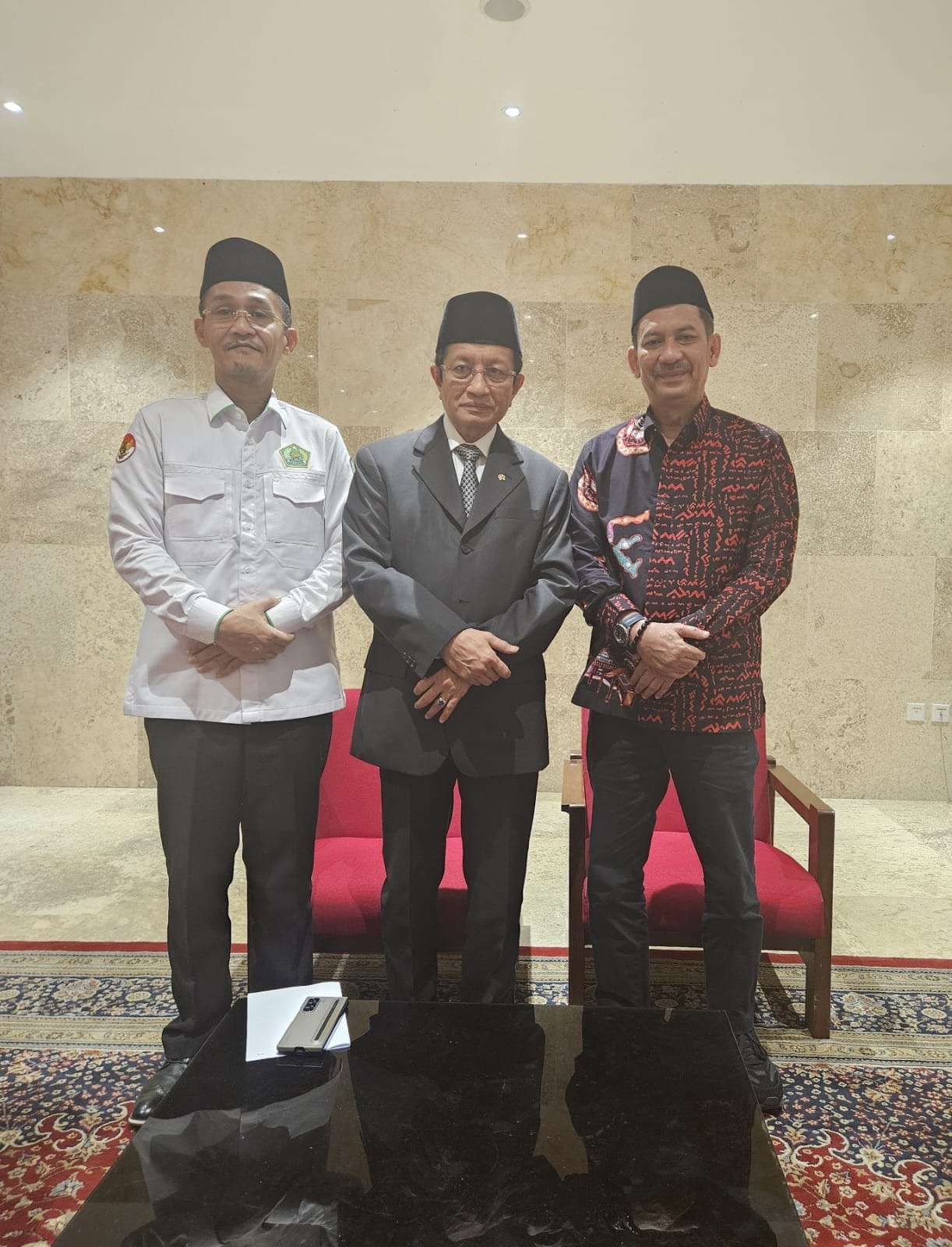 Pj Wali Kota Palopo dan Rektor Temui Menteri Agama, Bahas Peresmian Alih Status IAIN ke UIN