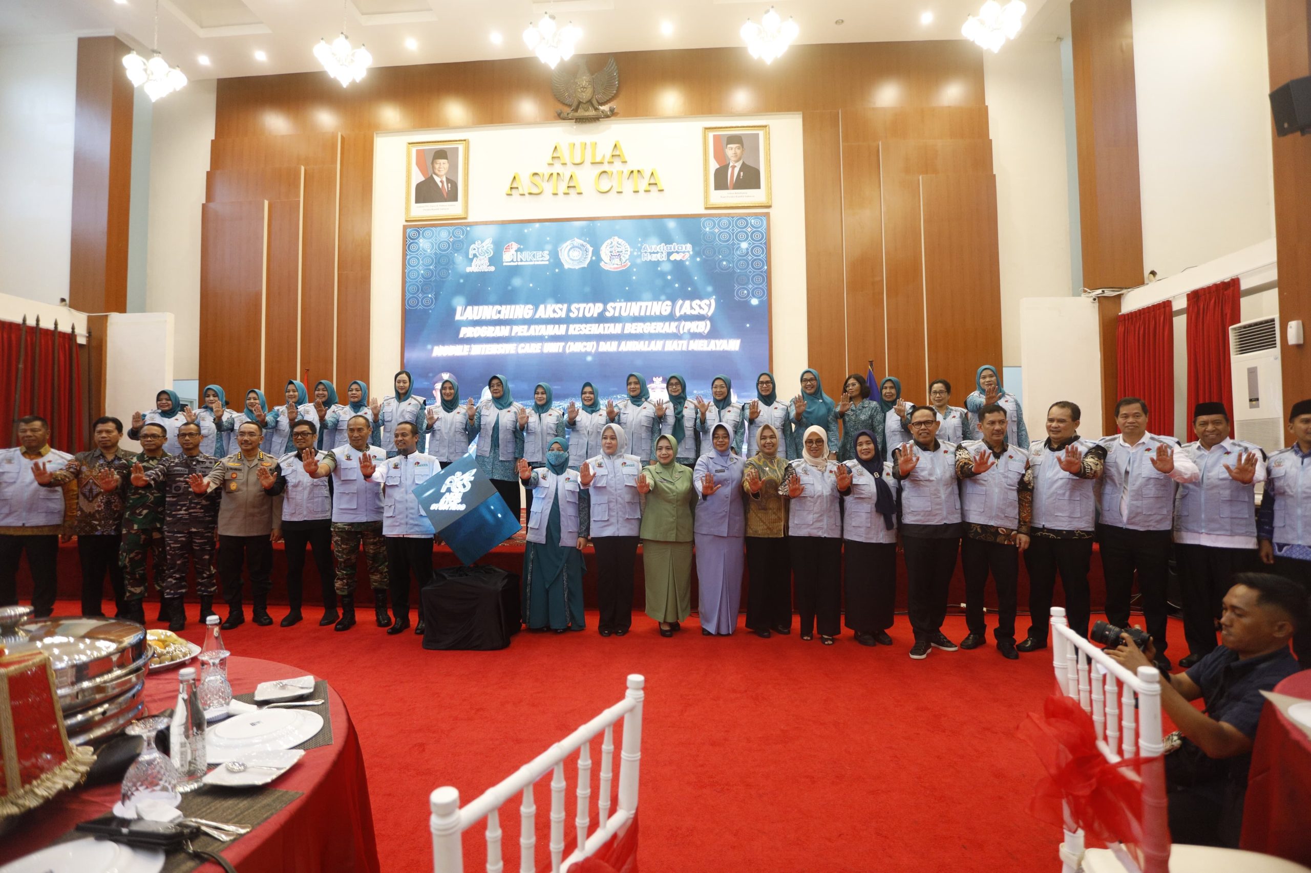 Launching Aksi Stop Stunting Provinsi Sulsel