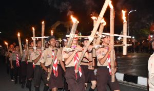 Taptu dan Pawai Obor: Palopo Menyala dalam Semangat Kemerdekaan ke-80 RI Taptu dan Pawai Obor: Palopo Menyala dalam Semangat Kemerdekaan ke-80 RI